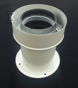 Adapter Biały Immergas 80/125 Konden. Adapter Biały Immergas 80/125 Konden.
