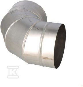 "KOLANO 90° DN180 - Stalowa Złączka 0.8mm" "KOLANO 90° DN180 - Stalowa Złączka 0.8mm"