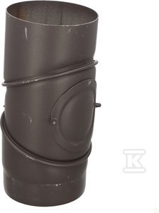 Kolano 90° z Wyczyścią DN 180 Czarny Kolano 90° z Wyczyścią DN 180 Czarny