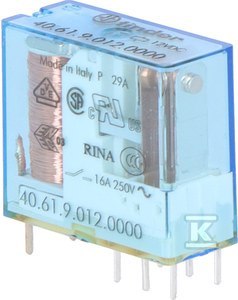 Przekaźnik 1P 16A 12V DC Pro Przekaźnik 1P 16A 12V DC Pro