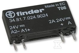Przekaźnik SSR 2A 24V DC Zasilanie Przekaźnik SSR 2A 24V DC Zasilanie