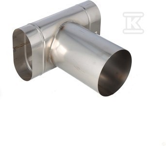 Trójnik Owalny 120x220/180mm 0.8mm Trójnik Owalny 120x220/180mm 0.8mm