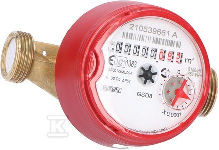 Wodomierz GSD8-I DN15 z Wodoodpornością CW-AM Wodomierz GSD8-I DN15 z Wodoodpornością CW-AM