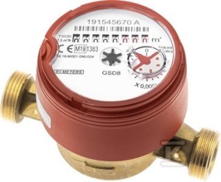 Wodomierz CW-AM DN20 R100/50 Q3=4,0
