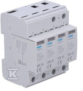 Ochrona Przepięciowa 4P 20kA TN-S/TT Ochrona Przepięciowa 4P 20kA TN-S/TT