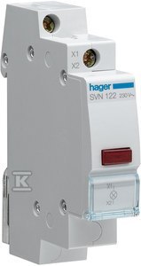 Lampa Sygnalizacyjna Czerwona 230V AC Lampa Sygnalizacyjna Czerwona 230V AC