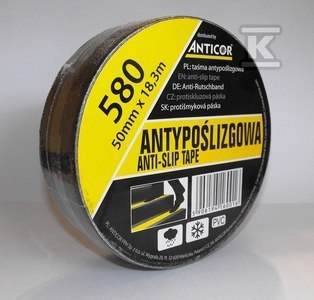 Antypoślizgowa taśma czarna 50mmx18,3m Antypoślizgowa taśma czarna 50mmx18,3m