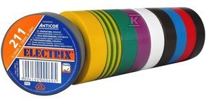 Taśma Izolacyjna Tęczowa Electric 211P Taśma Izolacyjna Tęczowa Electric 211P