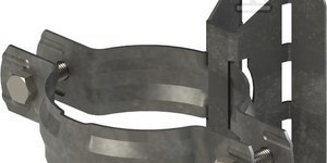 Uchwyt do słupa wirowego Ø75 mm Uchwyt do słupa wirowego Ø75 mm