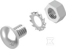 Śruba Grzybkowa SGM12X30 - 100 Sztuk Śruba Grzybkowa SGM12X30 - 100 Sztuk