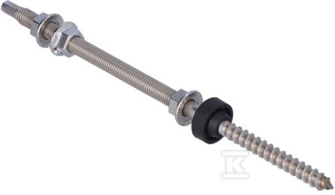 Śruba Podwójno-Gwintowa SWDM 10x250 mm Śruba Podwójno-Gwintowa SWDM 10x250 mm