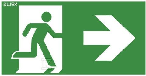 "Uniwersalny Piktogram 100x300 25szt" "Uniwersalny Piktogram 100x300 25szt"