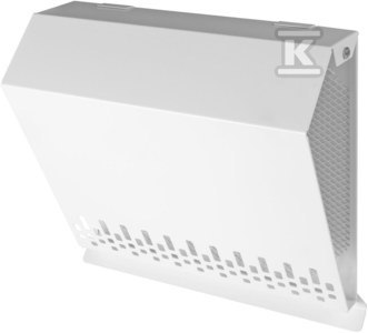 Biała Metalowa Czerpnia Ścienna FI160 Biała Metalowa Czerpnia Ścienna FI160