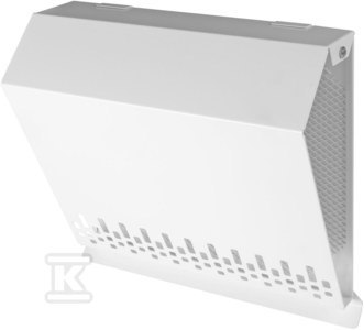 Metalowa Czerpnia Ścienna Fi315, Biała Metalowa Czerpnia Ścienna Fi315, Biała