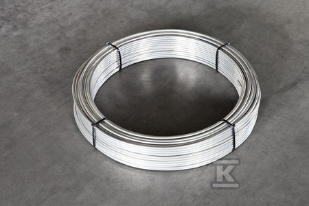 Drut Alu FI8 - Krążki 20kg 7,40m Drut Alu FI8 - Krążki 20kg 7,40m