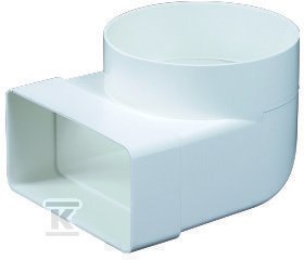 Kątowy Złącznik 90° 55x110/100 mm Kątowy Złącznik 90° 55x110/100 mm