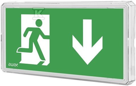 "OPR.EXIT LED 1W 2-Funkcyjny PU31" "OPR.EXIT LED 1W 2-Funkcyjny PU31"
