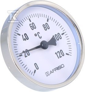 Termometr Metalowy BITH80 do 120°C 45mm Termometr Metalowy BITH80 do 120°C 45mm