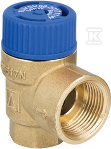 Zawór Bezpieczeństwa 3/4" do C.W.U. 8 Bar Zawór Bezpieczeństwa 3/4" do C.W.U. 8 Bar