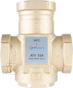 Zawór Temperaturowy ATV 554 DN32 KVS9 Zawór Temperaturowy ATV 554 DN32 KVS9