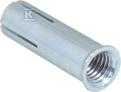 Kotwa Wbijana Stalowa M8x30 z Kołnierzem Kotwa Wbijana Stalowa M8x30 z Kołnierzem