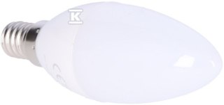 Lampa LED E14 40W Ciepłe Światło B35