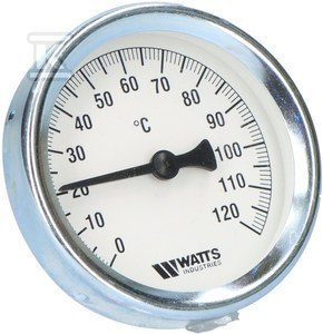 Termometr Bimetaliczny 63/50, 120°C Termometr Bimetaliczny 63/50, 120°C