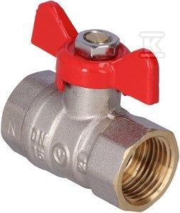 Kurek Kulowy Onyx 1/2" GW PN40 Nikel Kurek Kulowy Onyx 1/2" GW PN40 Nikel
