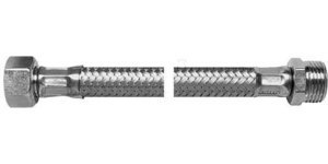 Wężyk stalowy GWXGZ 1/2" L30 cm Wężyk stalowy GWXGZ 1/2" L30 cm