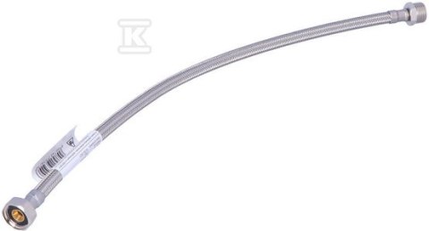 Wężyk stalowy GWXGZ 1/2" L50 cm Wężyk stalowy GWXGZ 1/2" L50 cm