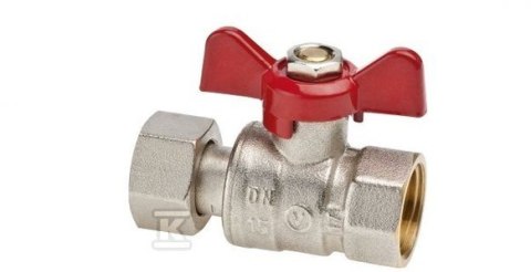 Zawór kulowy 3/4" z nakrętką motylkową Zawór kulowy 3/4" z nakrętką motylkową