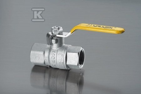Zawór Gazowy Kulowy Niklowany 1/2" Zawór Gazowy Kulowy Niklowany 1/2"