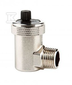 Zawór Odpowietrzający Gamma Kątowy 1/2" Zawór Odpowietrzający Gamma Kątowy 1/2"