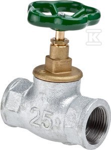 Zawór Żeliwny Przelotowy M83 1/2"