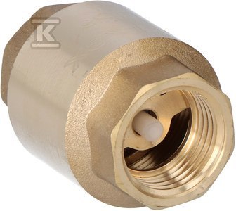 Zawór Zwrotny 1/2" z Mosiądzu i Sprężyną Zawór Zwrotny 1/2" z Mosiądzu i Sprężyną
