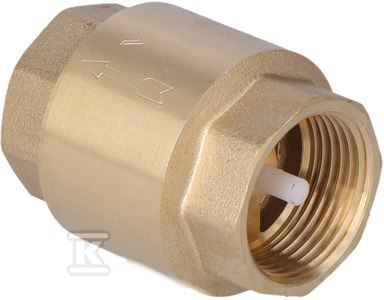 Zawór Zwrotny 3/4" Mosiężny z Sprężyną Zawór Zwrotny 3/4" Mosiężny z Sprężyną