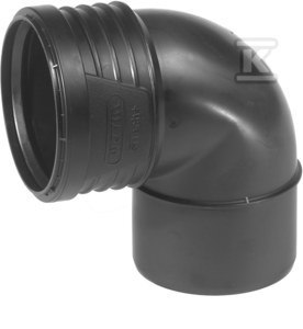 KOL. PP-HT SITECH+ 160/87.5 Black Sanit. KOL. PP-HT SITECH+ 160/87.5 Black Sanit.