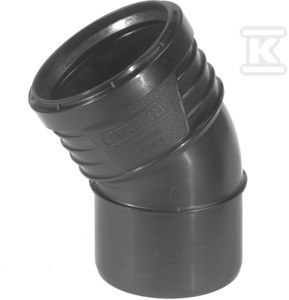 KOL. PP-HT SITECH+ 50/30 Sanit. Czarne - Elegancka Wydajność Sanitarną