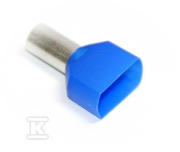 Podwójny Końcówka Tulipana Niebieska 2x2,5 cm Podwójny Końcówka Tulipana Niebieska 2x2,5 cm