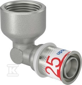 S-PRESS PLUS KOLANO GW 25-RP1"FT - Łącznik Wodny 25 mm S-PRESS PLUS KOLANO GW 25-RP1"FT - Łącznik Wodny 25 mm