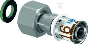 S-PRESS PLUS Złączka Ruchoma 16-G3/4" S-PRESS PLUS Złączka Ruchoma 16-G3/4"
