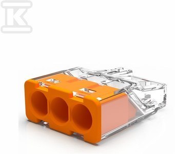 Mini Szybkozłączka X3 do Drutu 0,2-2,5 mm² Mini Szybkozłączka X3 do Drutu 0,2-2,5 mm²