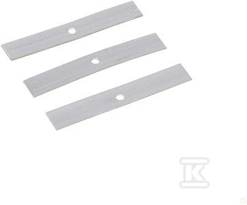 Aluminiowe Taśmy Odcinkowe z Otworem 6cm Aluminiowe Taśmy Odcinkowe z Otworem 6cm