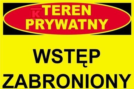 "Strefa Prywatna: Wstęp Zabroniony - Tablica" "Strefa Prywatna: Wstęp Zabroniony - Tablica"