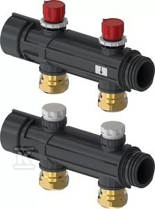 "Uponor Magna Segment - Rozdzielacz 2x25" "Uponor Magna Segment - Rozdzielacz 2x25"