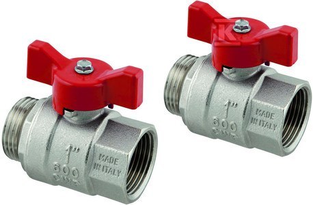 Zawór Kulowy VARIO Niklowany G1-G1 Zawór Kulowy VARIO Niklowany G1-G1