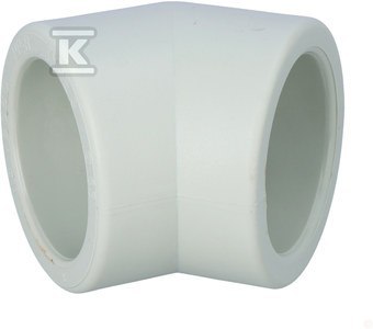 "Kolano PP 45° 63mm - Elastyczne Połączenie" "Kolano PP 45° 63mm - Elastyczne Połączenie"