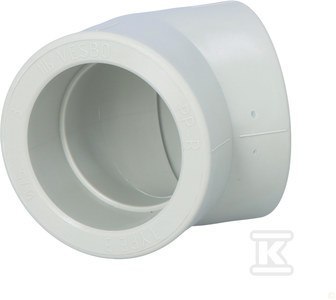 KOLANO PP 45° 75MM - Elastyczne Połączenie Rur KOLANO PP 45° 75MM - Elastyczne Połączenie Rur