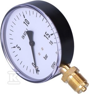 Manometr 16BAR M20x1.5 Tworzywo Manometr 16BAR M20x1.5 Tworzywo