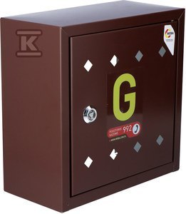 Skrzynka Natynkowa Prosta Brązowa 300x300x150 Skrzynka Natynkowa Prosta Brązowa 300x300x150